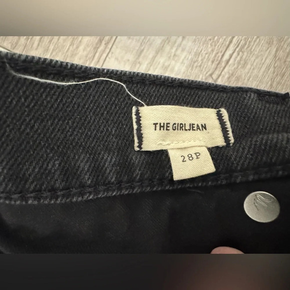 Madewell Charcoal Distressed Cropped Jeans - Picture 10 of 11